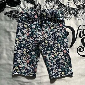 Carter's floral baby girl shorts